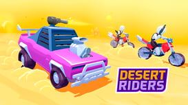 Desert Riders: Car Battle Game