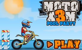 Moto X3M 5: Pool Party