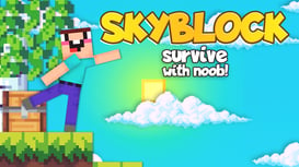 Skyblock Survive With Noob!