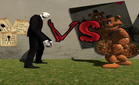 Slenderman VS Freddy The Fazbear