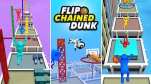 Flipped Chain Dunk