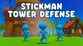 Stickman Tower Defense Idle 3D