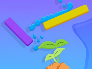 Sprinkle Plants Puzzle Game