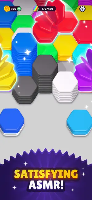 hexa-sort screenshot1