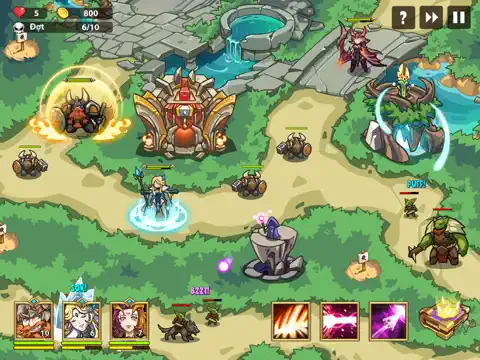 kingdom-war-tower-defense-td screenshot3