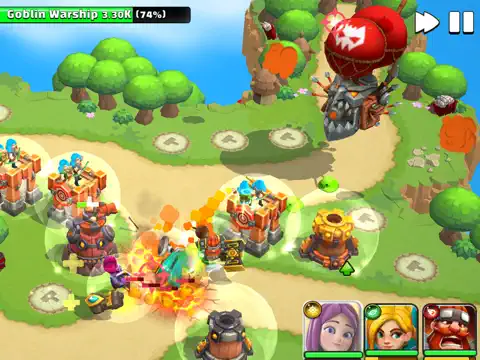 wild-sky-td-tower-defense-coop screenshot0